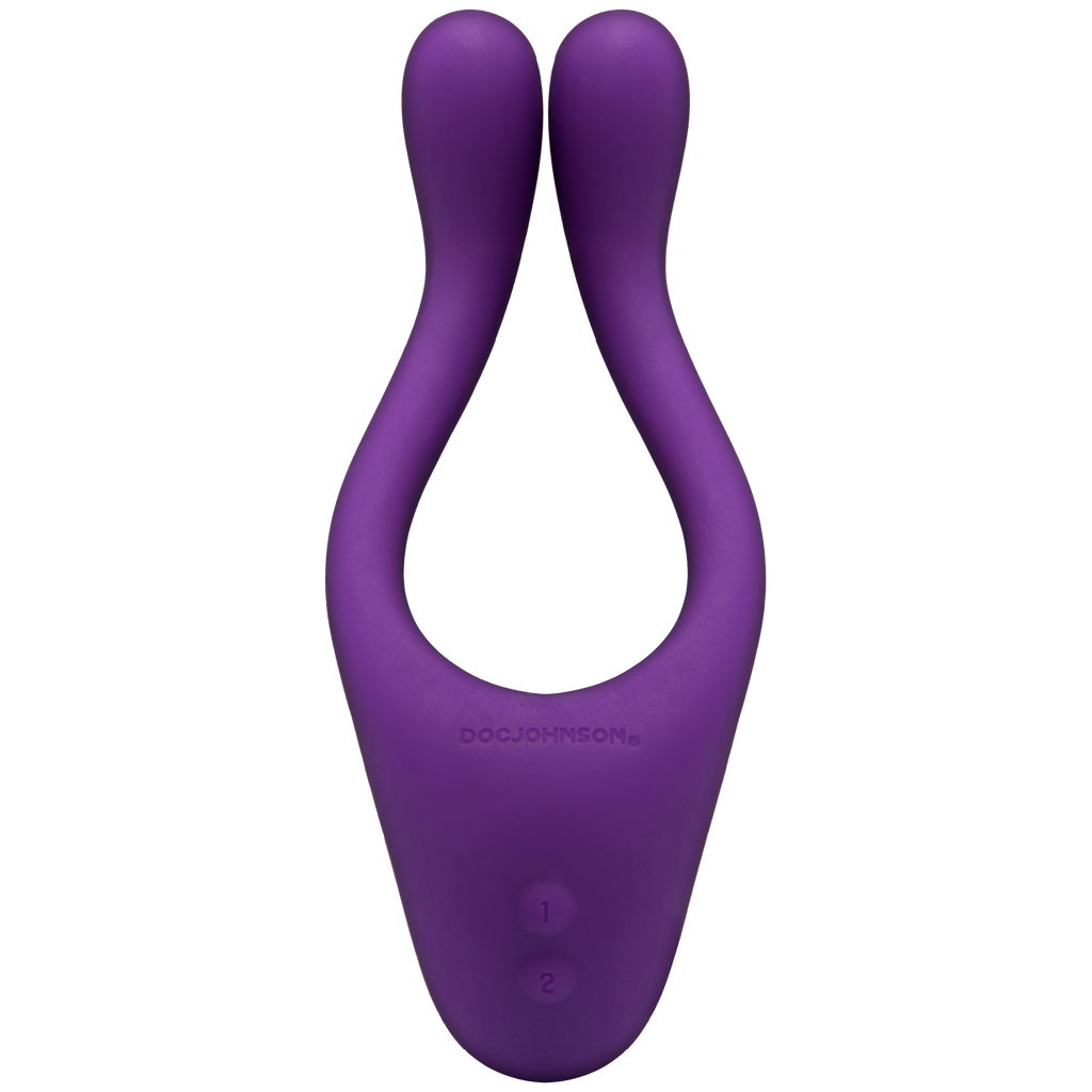 Tryst Multi Erogenous Zone Silicone Massager - Purple DJ0990-06-BX